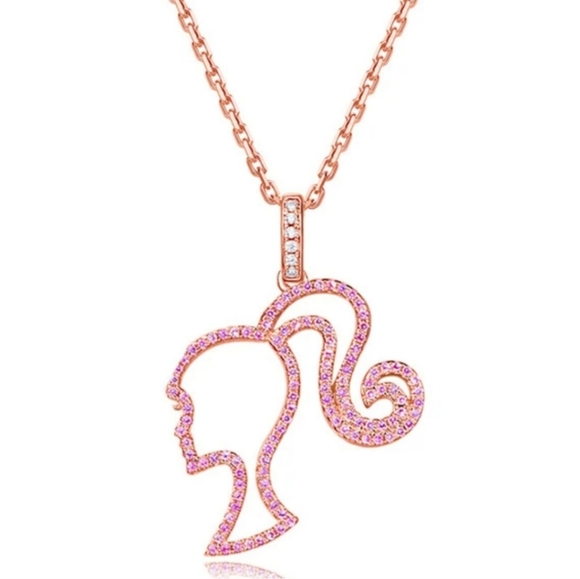 Barbie Rhinestone Necklace - Picture 7 of 13